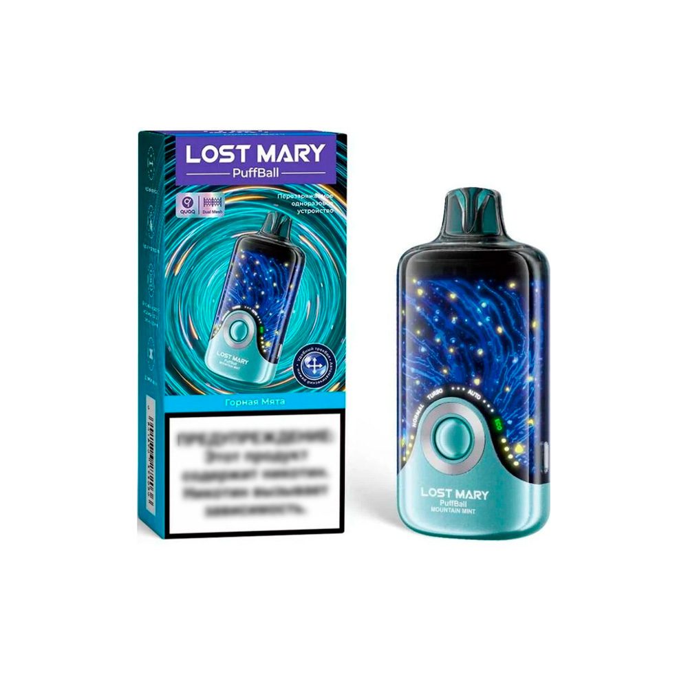 Lost Mary Puffball 30000 (горная мята) M
