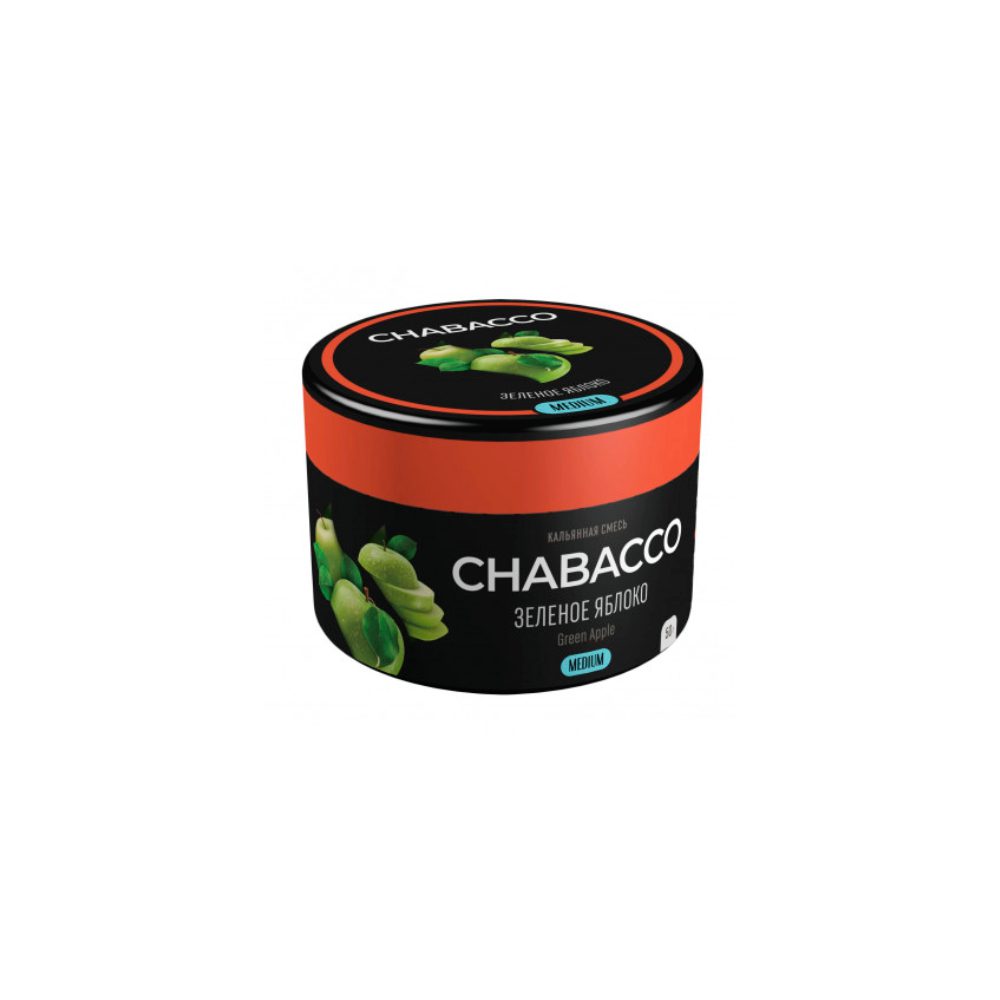 Chabacco Medium 50гр (green apple)
