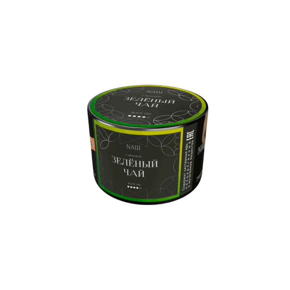 Nаш Black 40гр (зеленый чай)