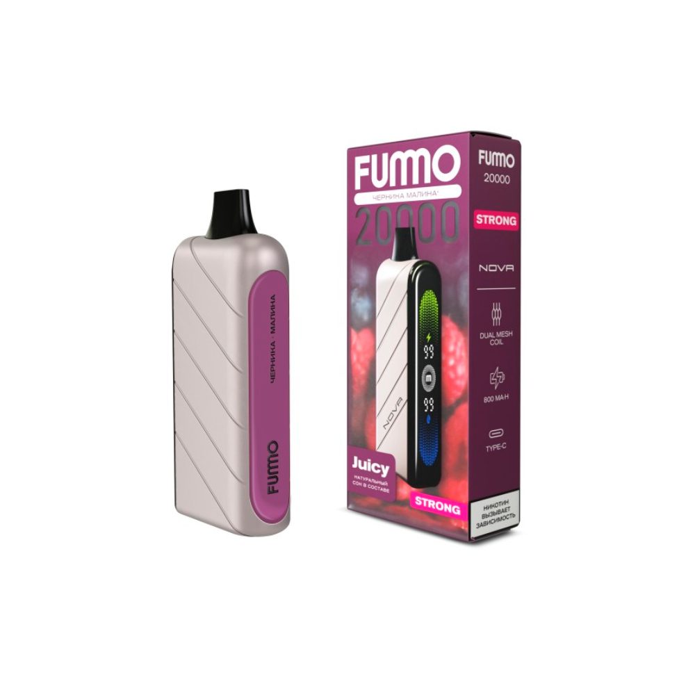 Fummo Nova Ultra 20000 (черника/малина) M