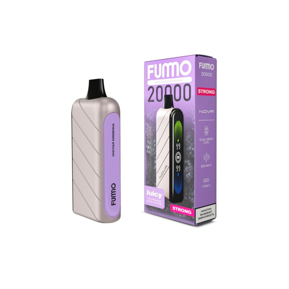 Fummo Nova Ultra 20000 (кислая ежевика) M