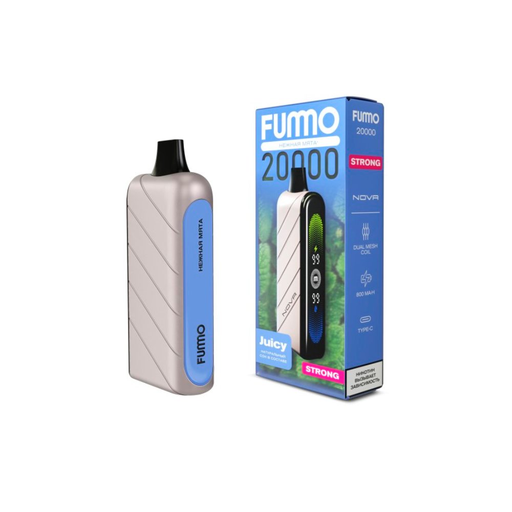 Fummo Nova Ultra 20000 (нежная мята) M