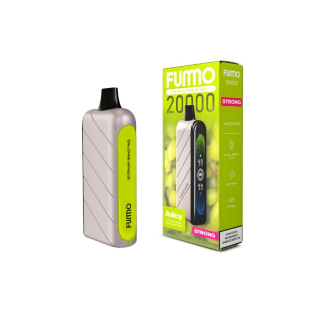 Fummo Nova Strong 20000 (зеленый виноград) M