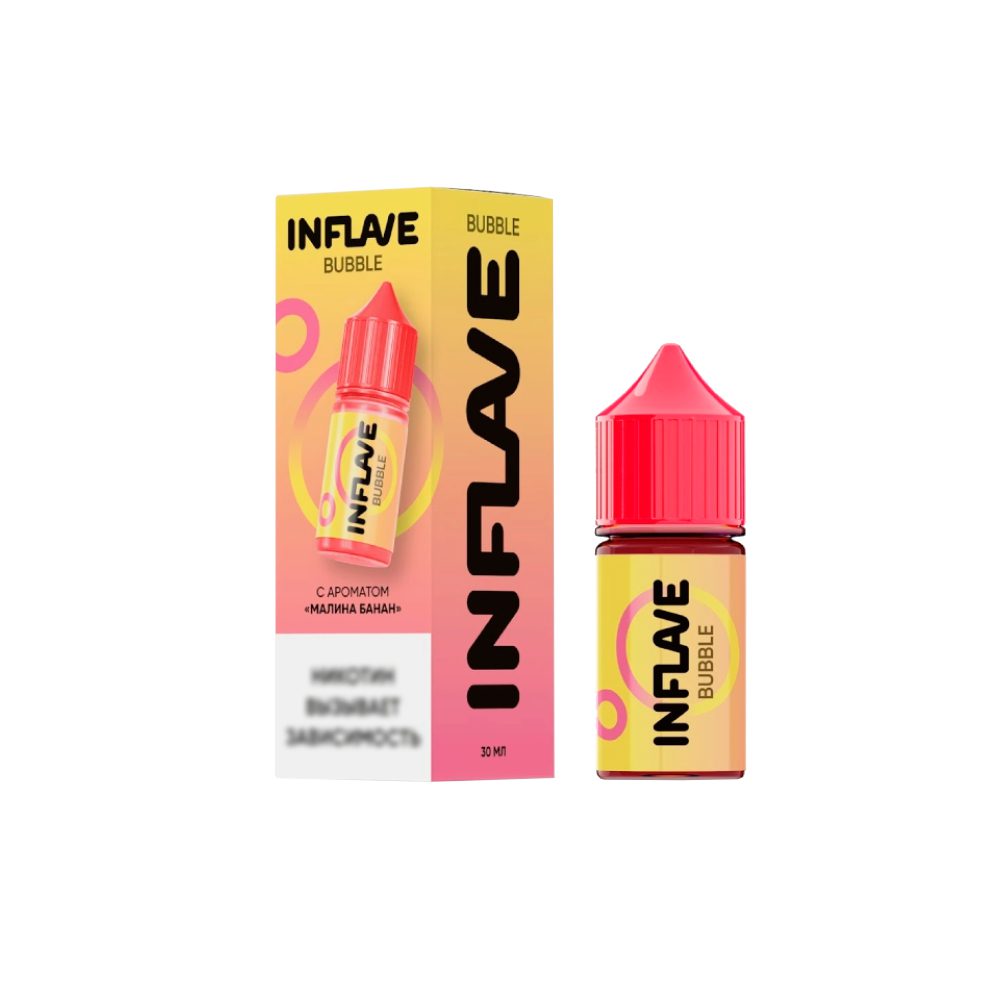 Inflave Bubble salt (малина/банан) 20mg M