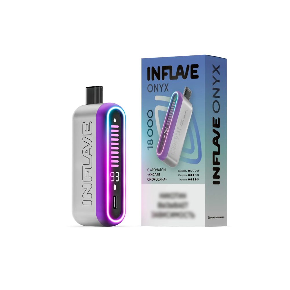 Inflave Onyx 18000 (кислая смородина) M