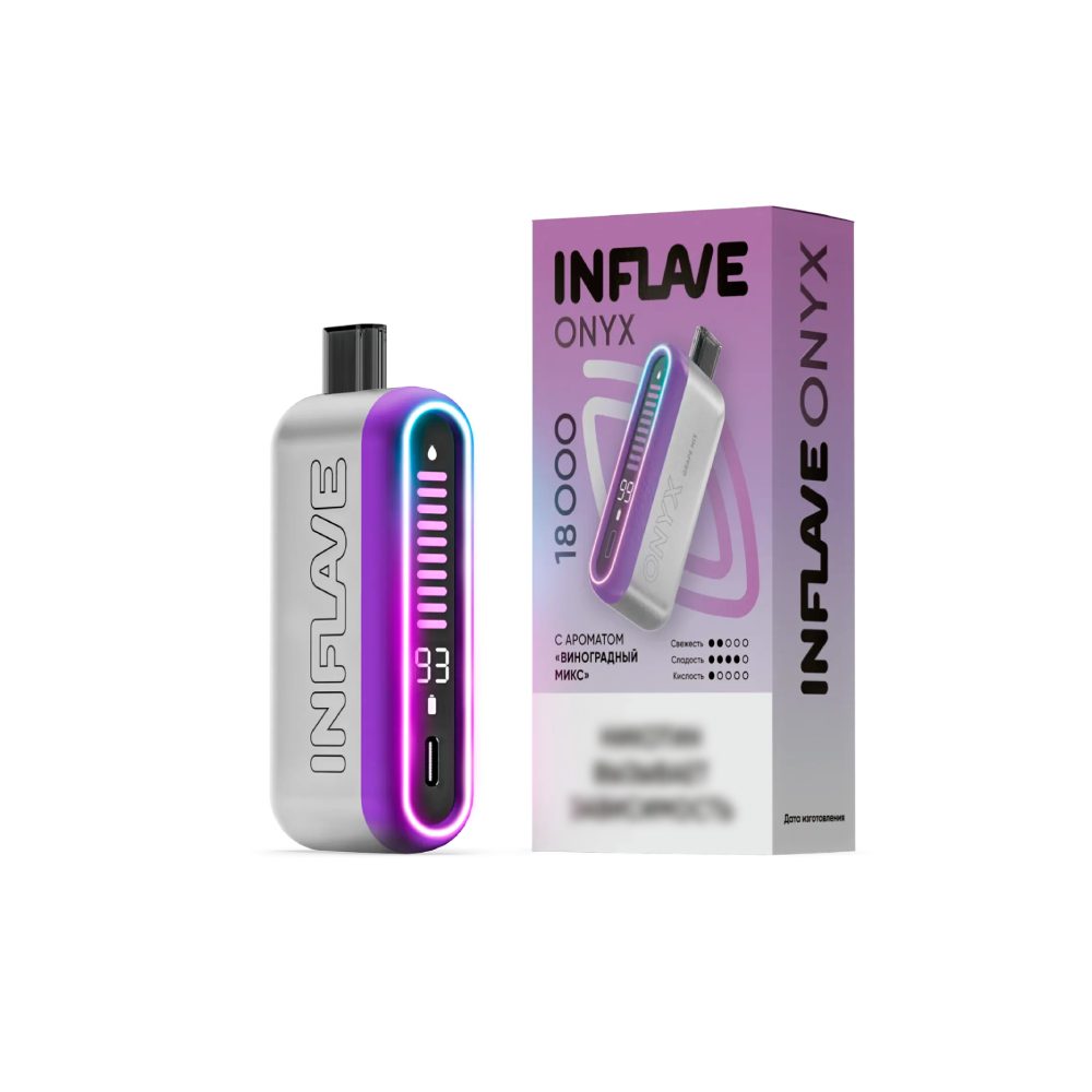Inflave Onyx 18000 (виноградный микс) M