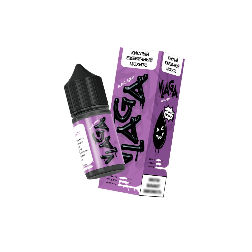 Vlaga Кисляк salt (ежевичный мохито) 20mg M